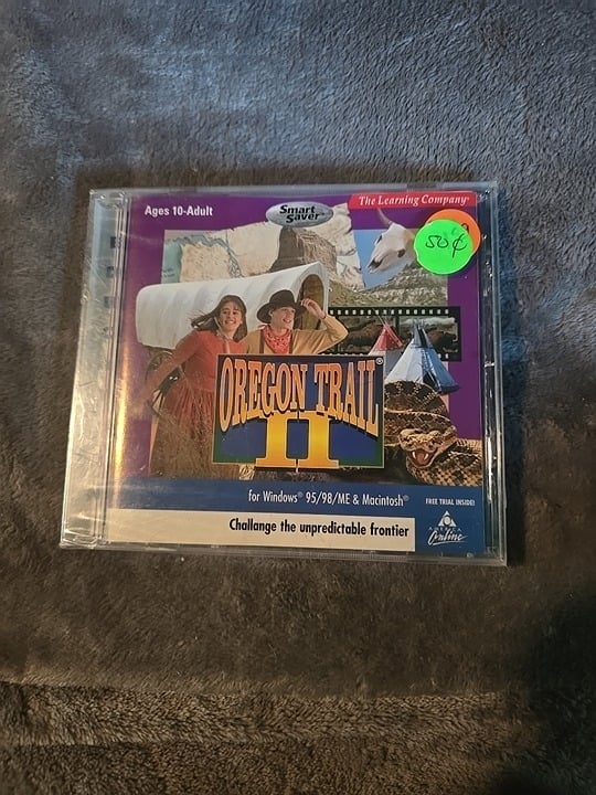 Ultra Rare Organ Trail 2 SEALED Windows 95 PC - detail