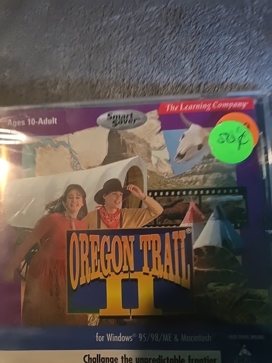 Ultra Rare Organ Trail 2 SEALED Windows 95 PC - detail