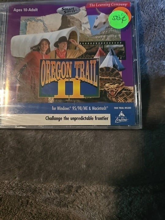 Ultra Rare Organ Trail 2 SEALED Windows 95 PC - detail