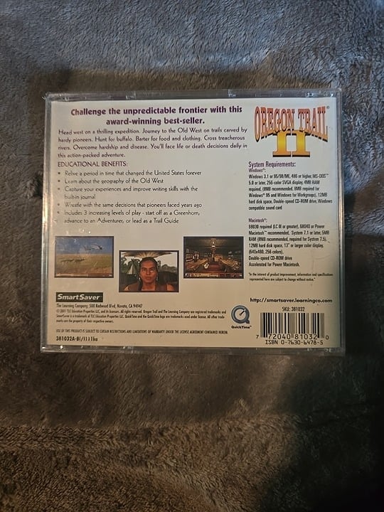 Ultra Rare Organ Trail 2 SEALED Windows 95 PC - detail