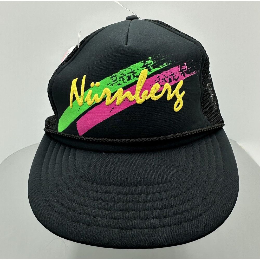 Vintage 90's Nürnberg, Germany Black Multicolor Snapback Hat