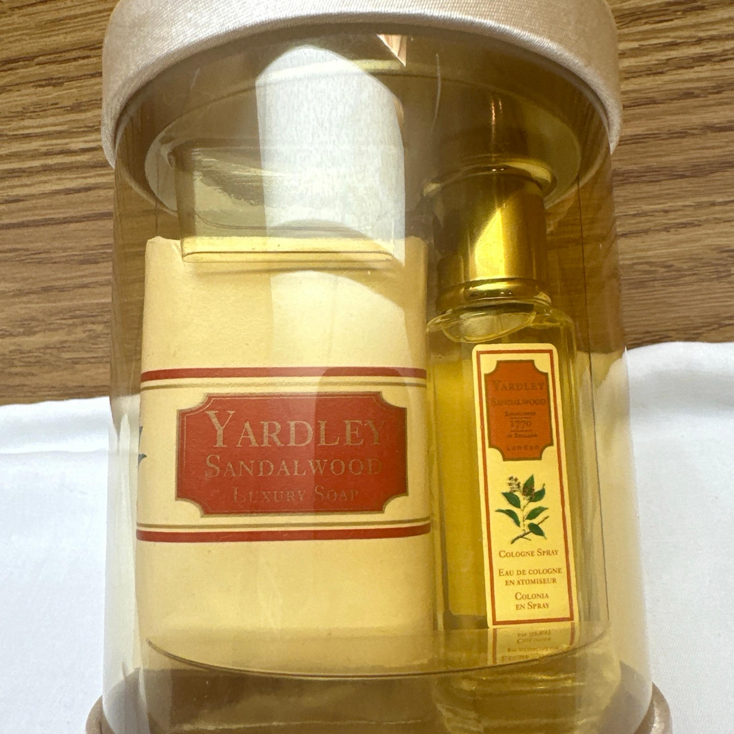 Yardley Sandalwood Edt 30 Ml /1oz Rare With Soap Vintage see pics NEW