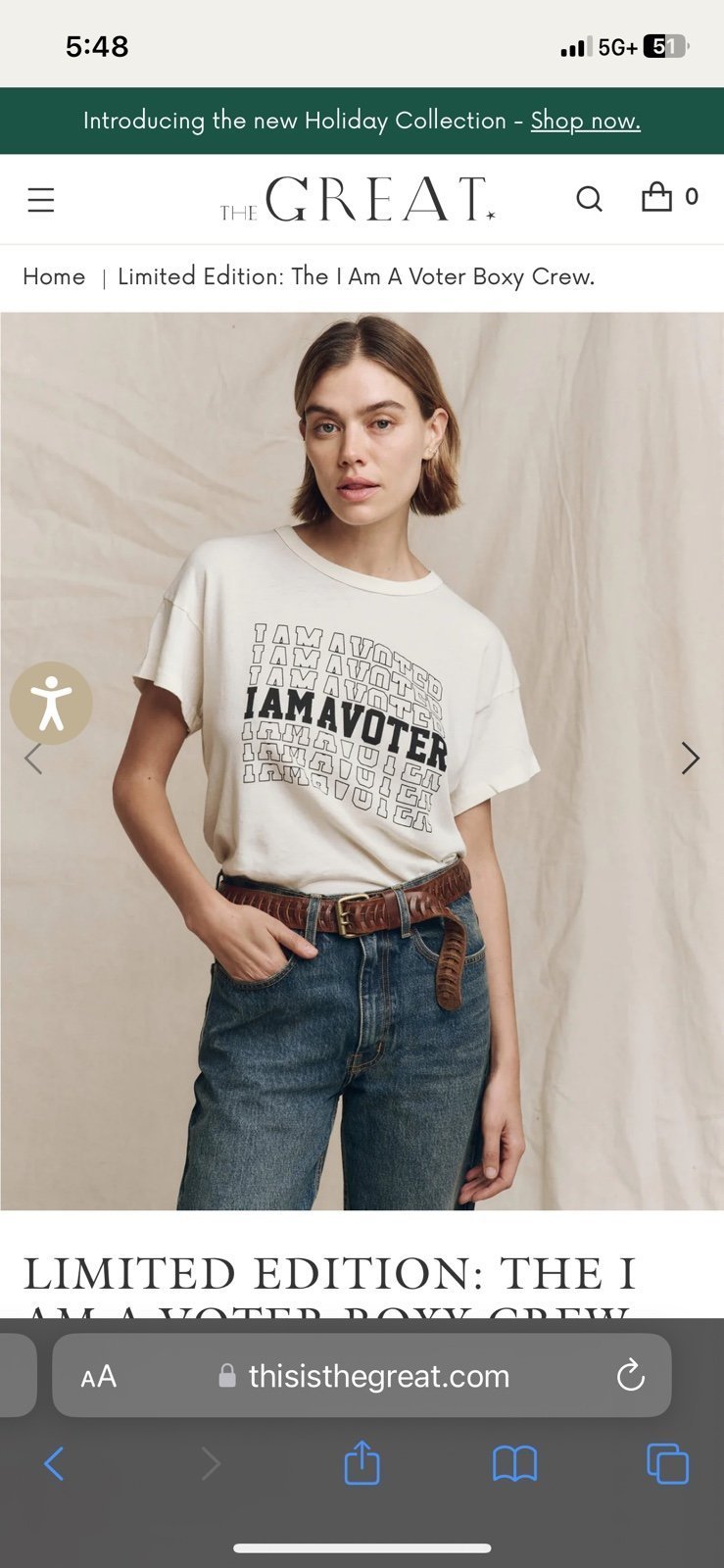 TheGreat. Tee
