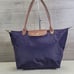 Purple Medium Handbag