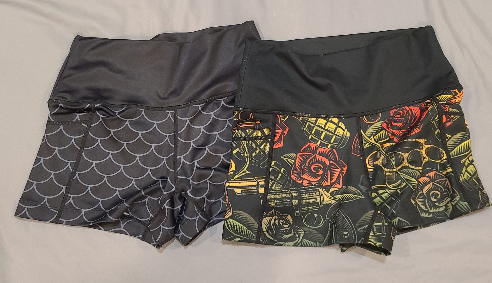 (2) CVG XS shorts