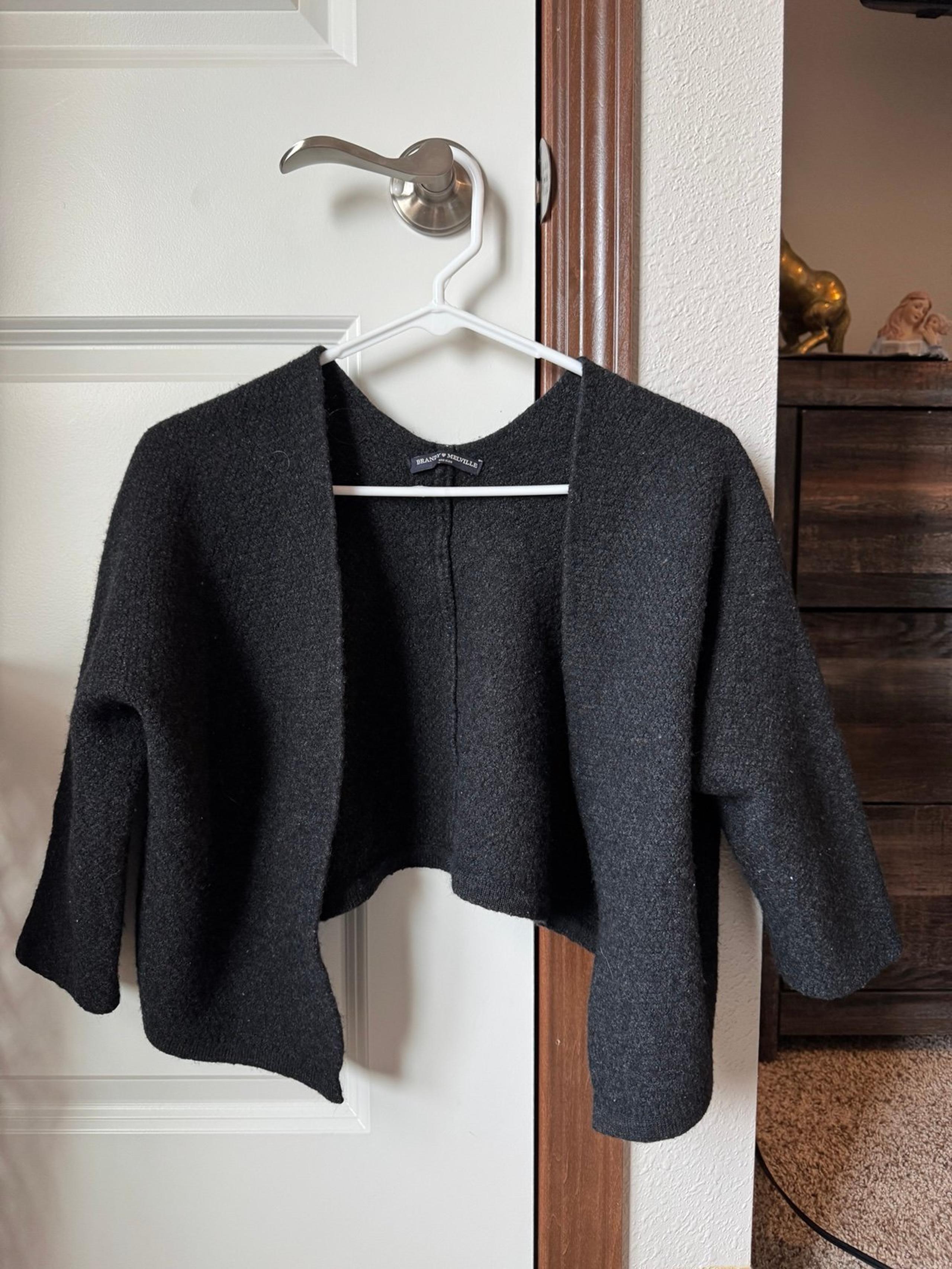 Brandy Melville One Size Black Cardigan
