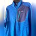 Eddie Bauer Royal Blue Cloud Quarter Zip Pullover Long Sleeve Fleece NWT M