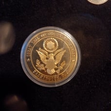 U.S Seal gold coin uncirculated**