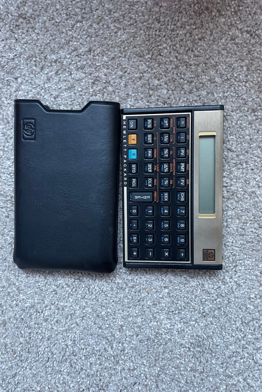 HP 12C Financial Programmable Calculator