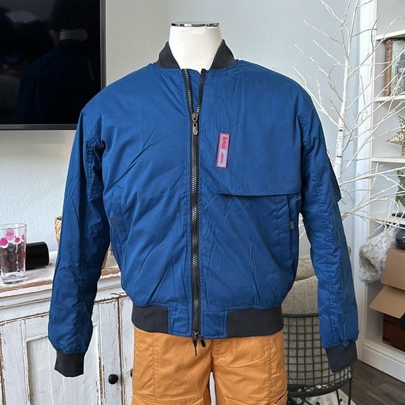 RAWGEAR Blue Bomber Jacket NWT Size S