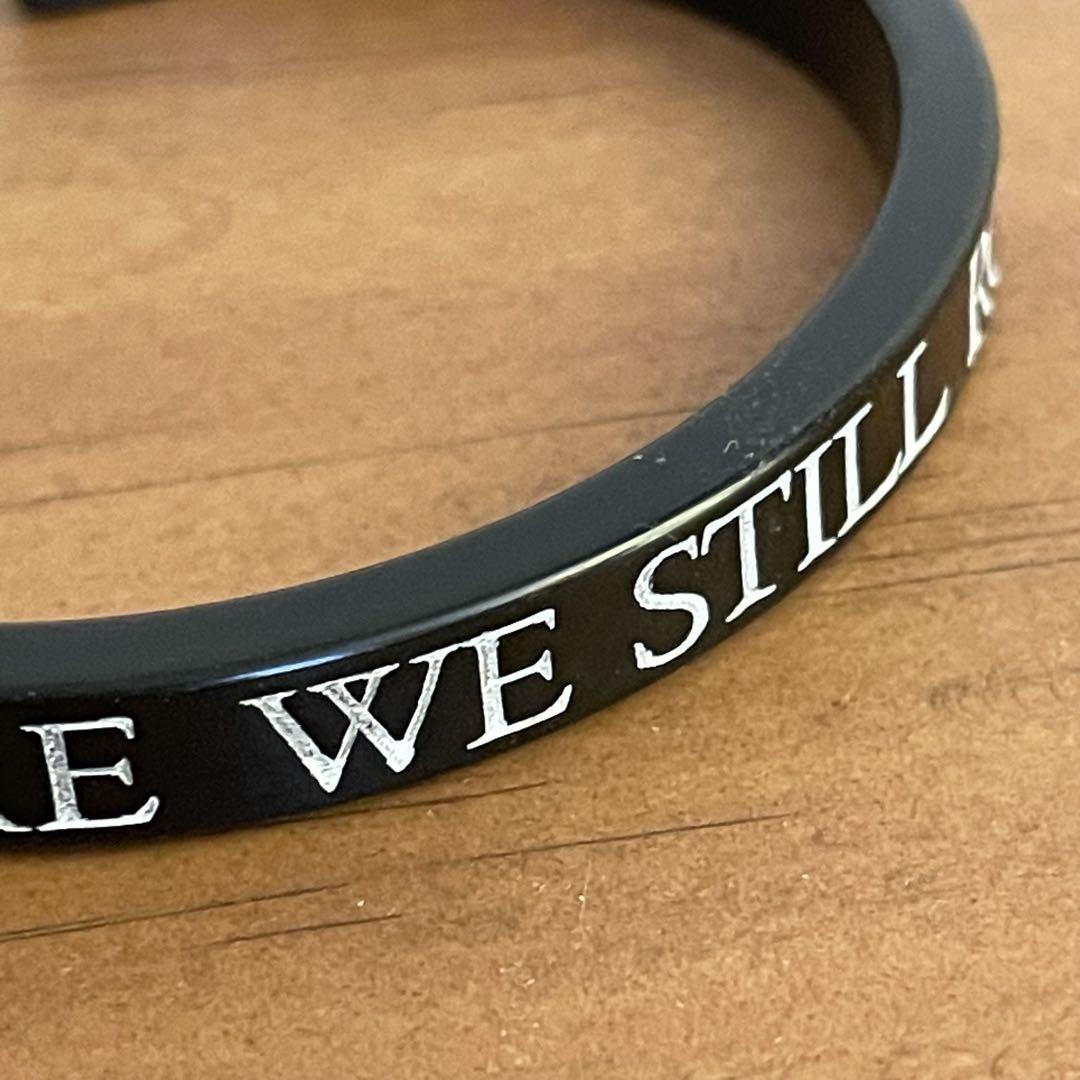 超歓迎された HYSTERIC GLAMOUR (Black) Bangle AWSR アクセサリー