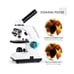 Microscopes for Kid Student Adult, 40X-1000X Compound Monocular Microscope