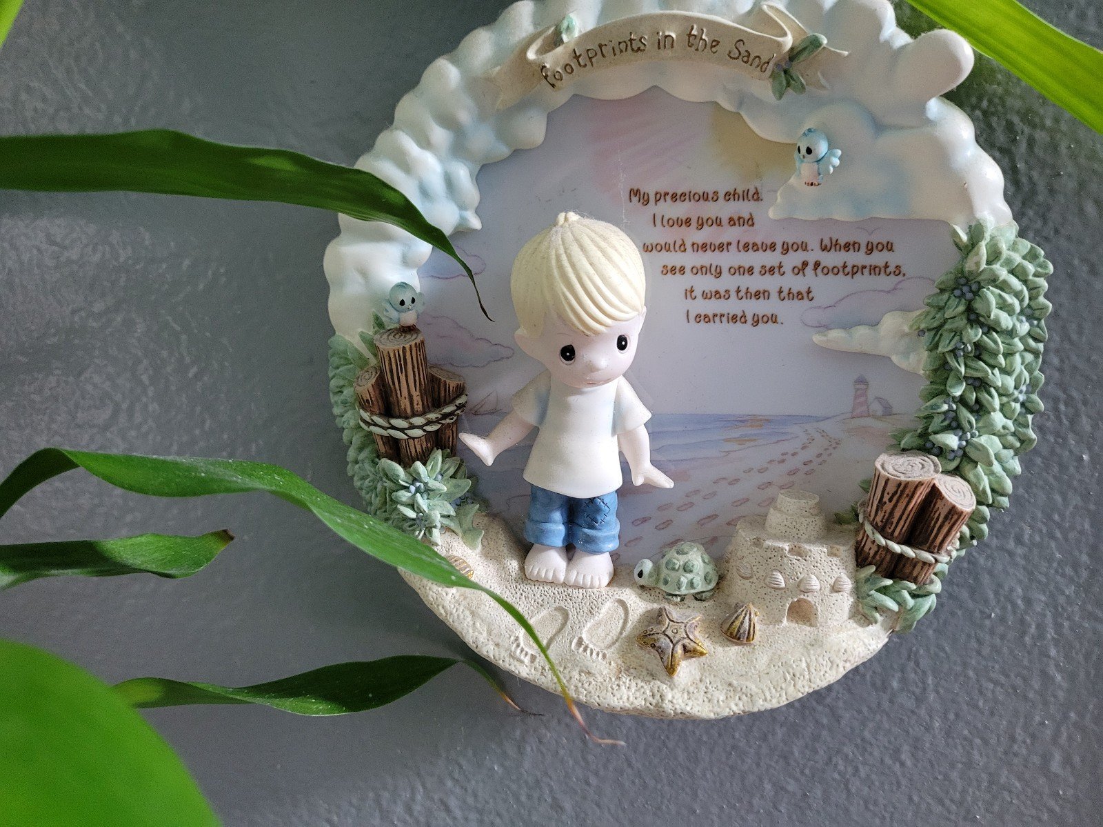 Precious moments plates with different prayers
