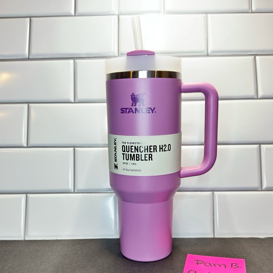 Stanley 40oz lilac tumbler