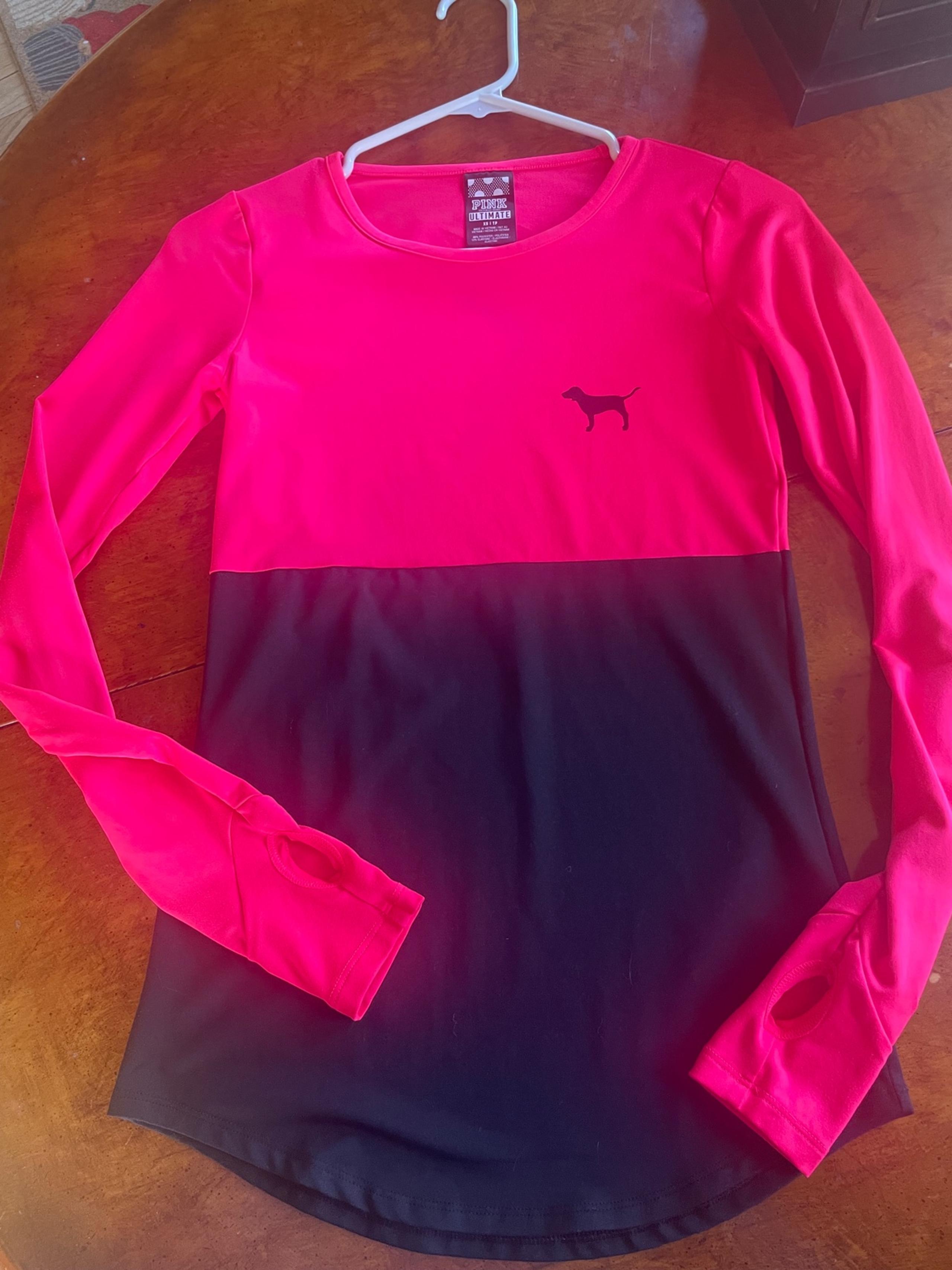 PINK Longsleeve Athletic Shirt