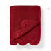 Threshold Studio McGee 60x50 Traditional Sweater Knit Throw Blanket, Red