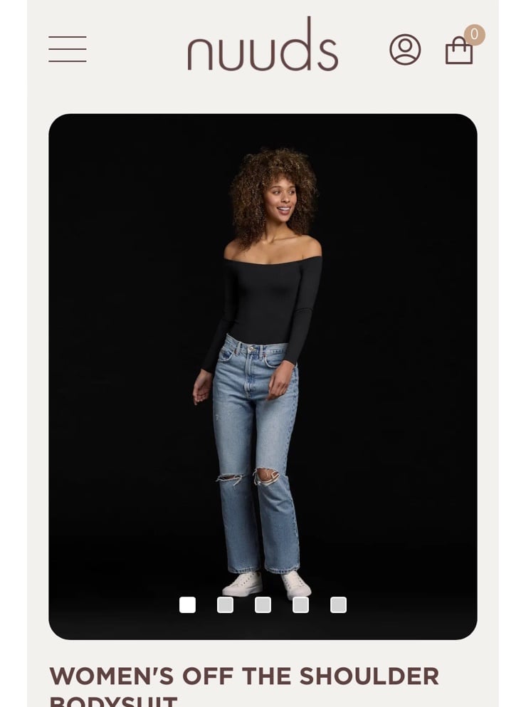 Nuuds bodysuit