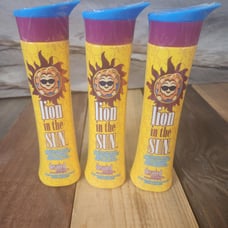 3PK Devoted Creations Lion in the Sun Dark Bronzing Tanning Lotion