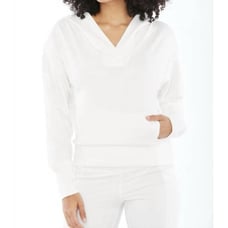 We Are Sundays Kiki Coconut Milk White Hoodie Sweatshirt