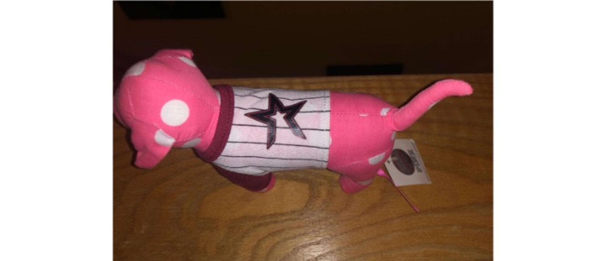 New Victoria Secret Pink MLB Mini Houston Astros Dog LTD ED
