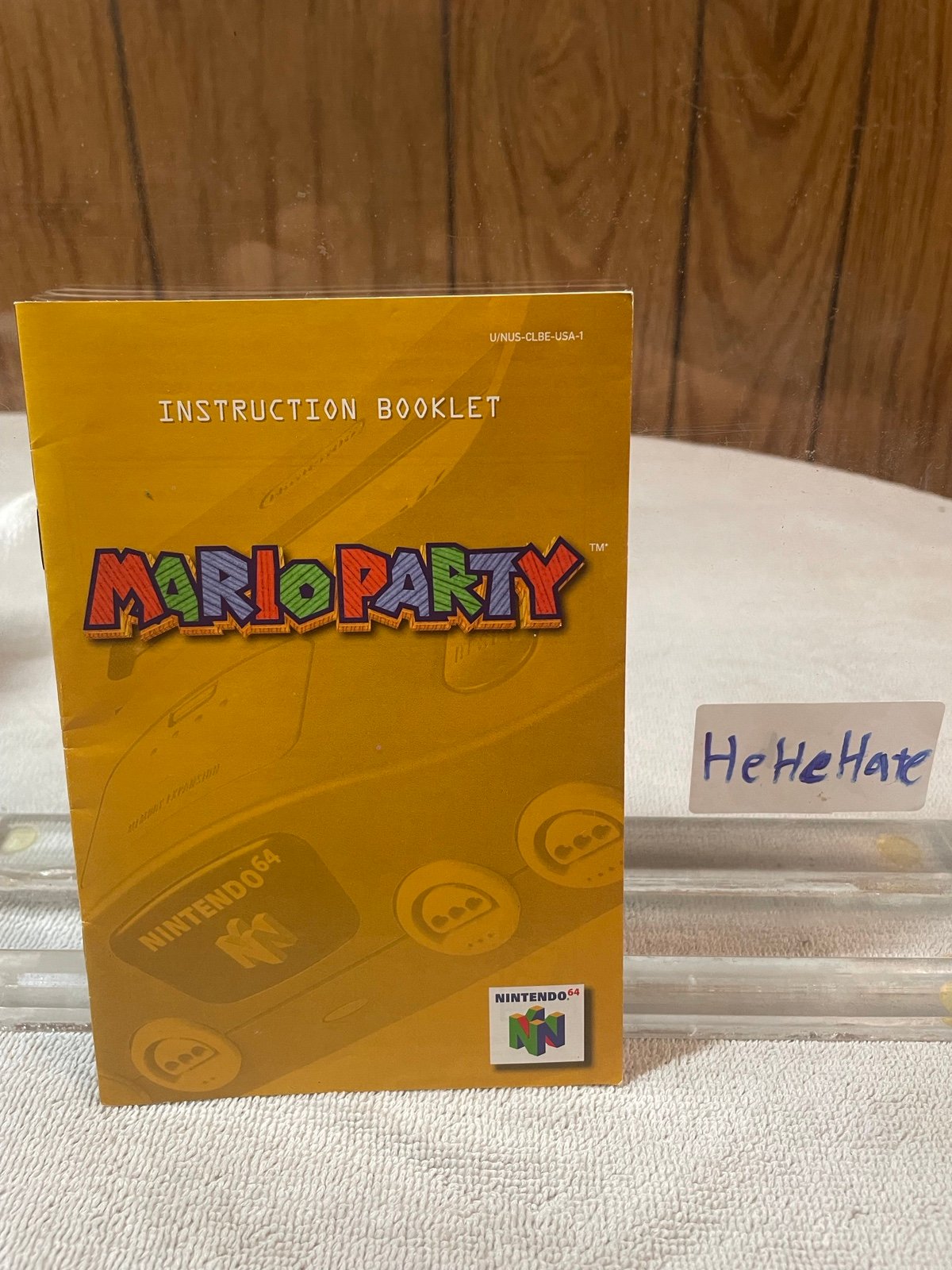 Mario Party for Nintendo 64 Manual Only