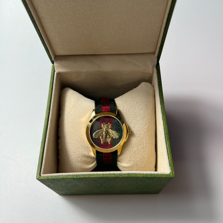 Bee printed watch