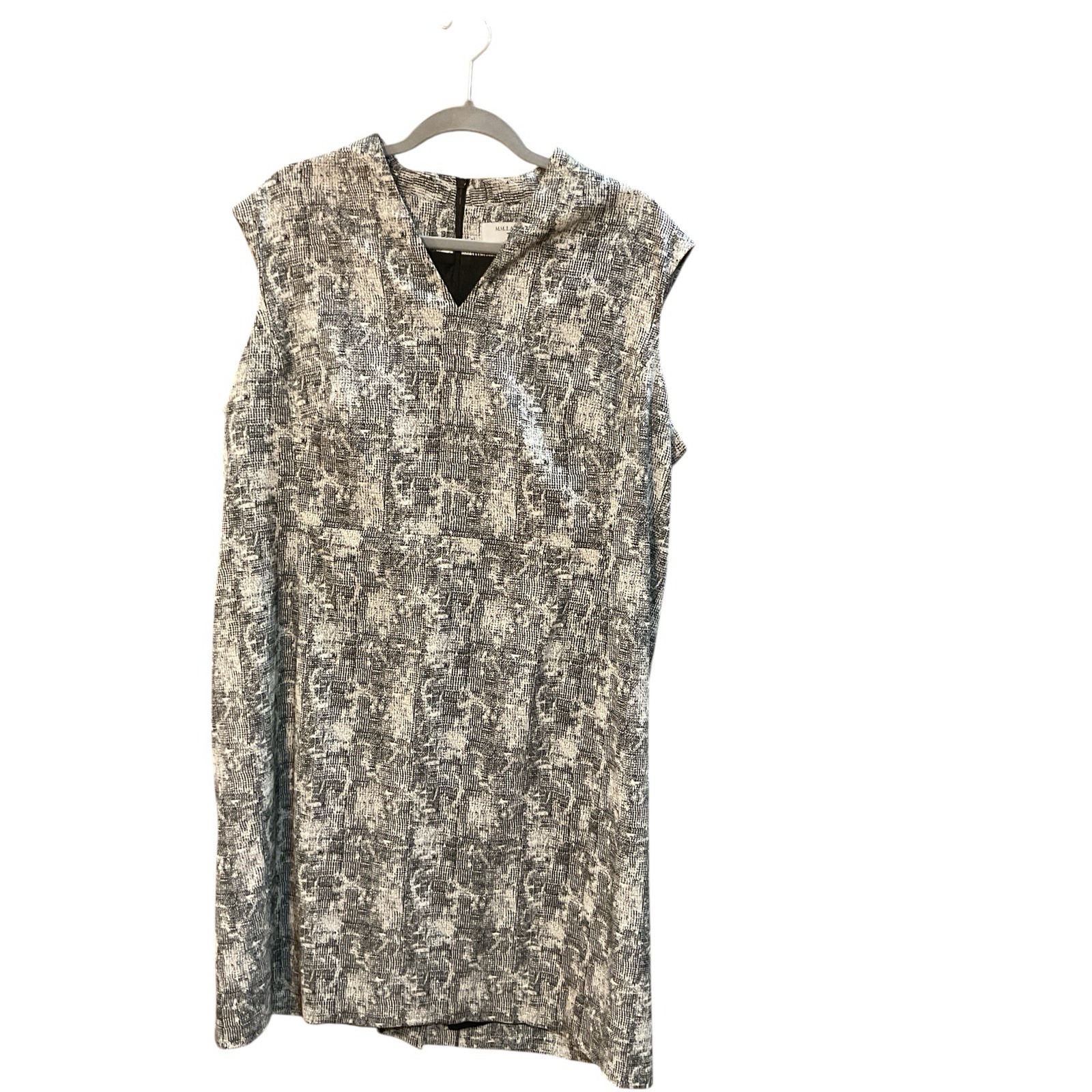 MM. LaFleur Womens The Aditi Dress +2 Black Cream Crackle Workwear Business
