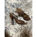 Bottega Veneta Intrecciato Weave Leather T-Strap Designer Lux Sandals Brown 9