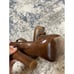 Bottega Veneta Intrecciato Weave Leather T-Strap Designer Lux Sandals Brown 9