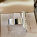 Brand new, unused Christian Dior logo ring, Trotter, ring.