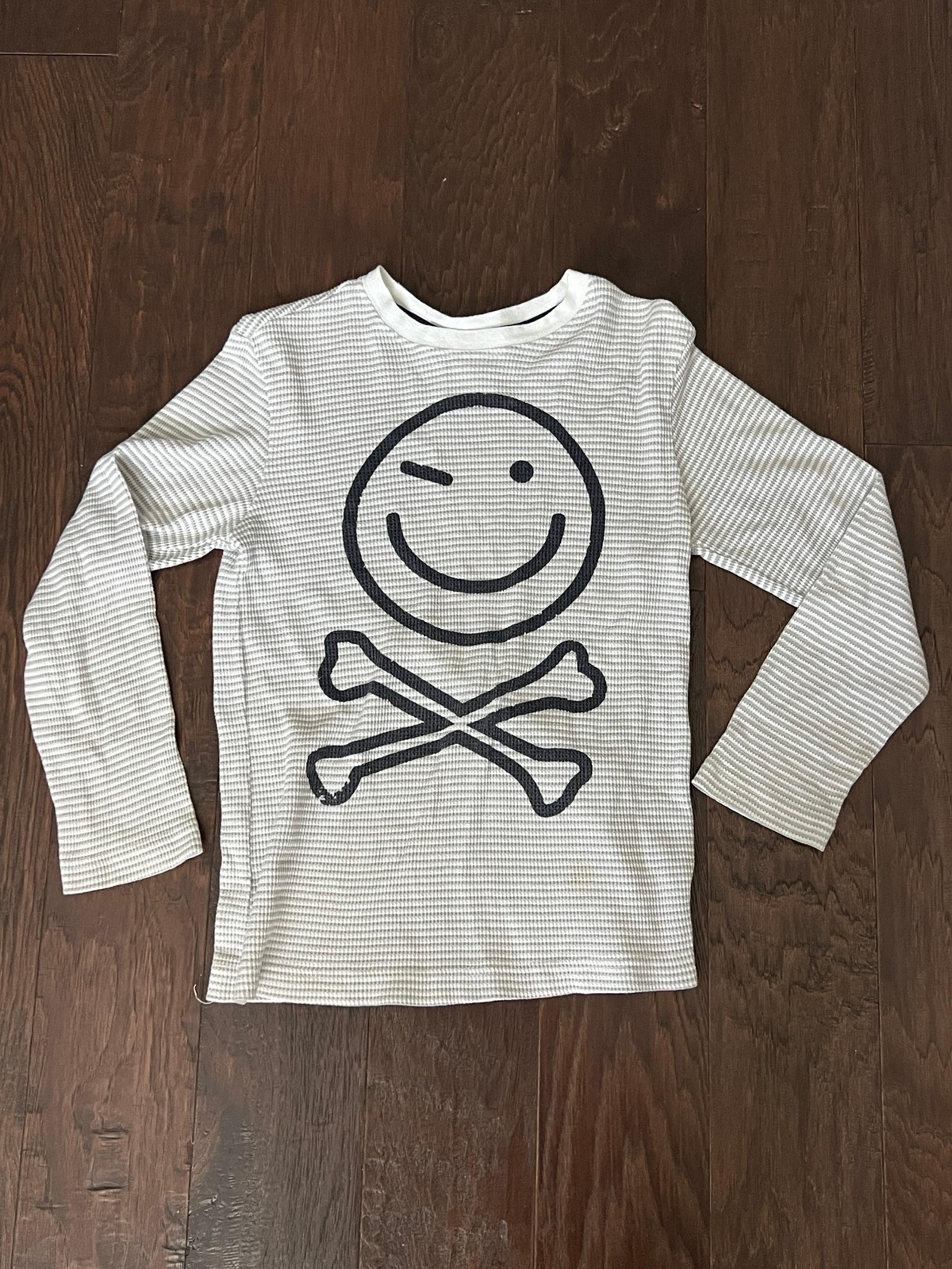 Boys Crazy 8 Long Sleeve Thermal Shirt Size Large (10/12)