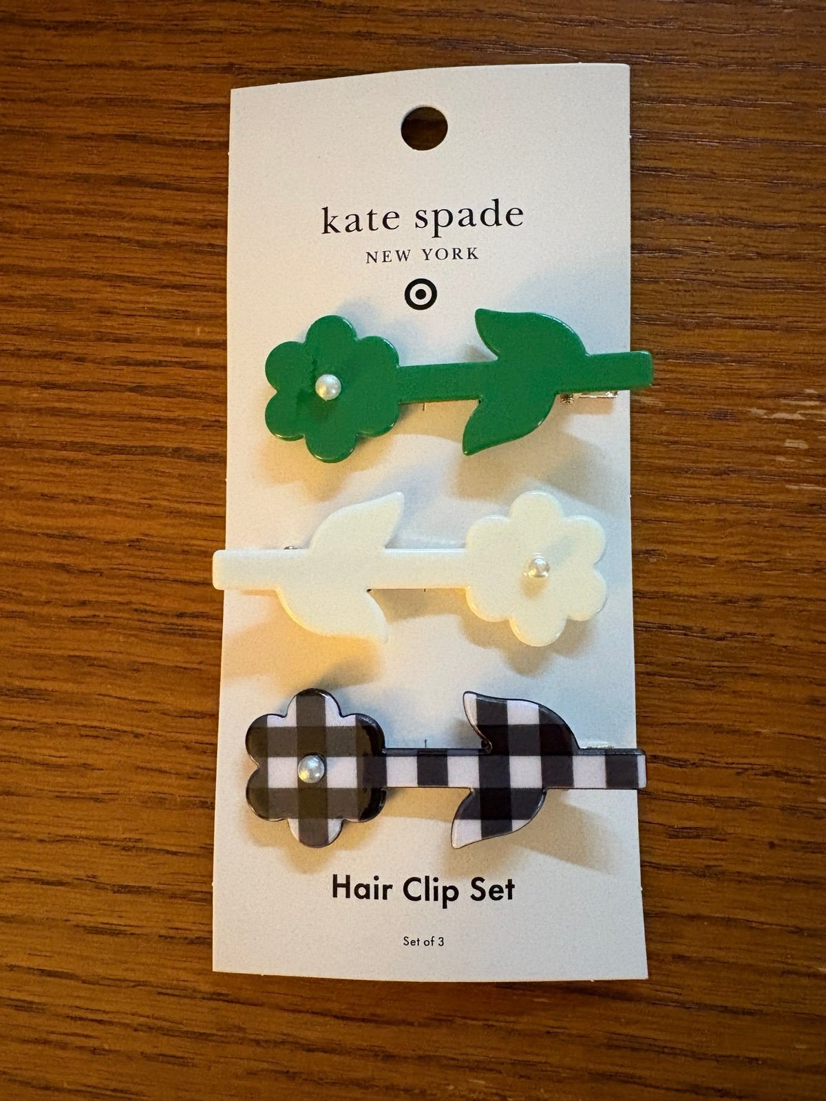 Kate Spade × Target Floral hair clips ヘアクリップセット Kate Spade for Target BUNDLE - Headband, Hair Clips