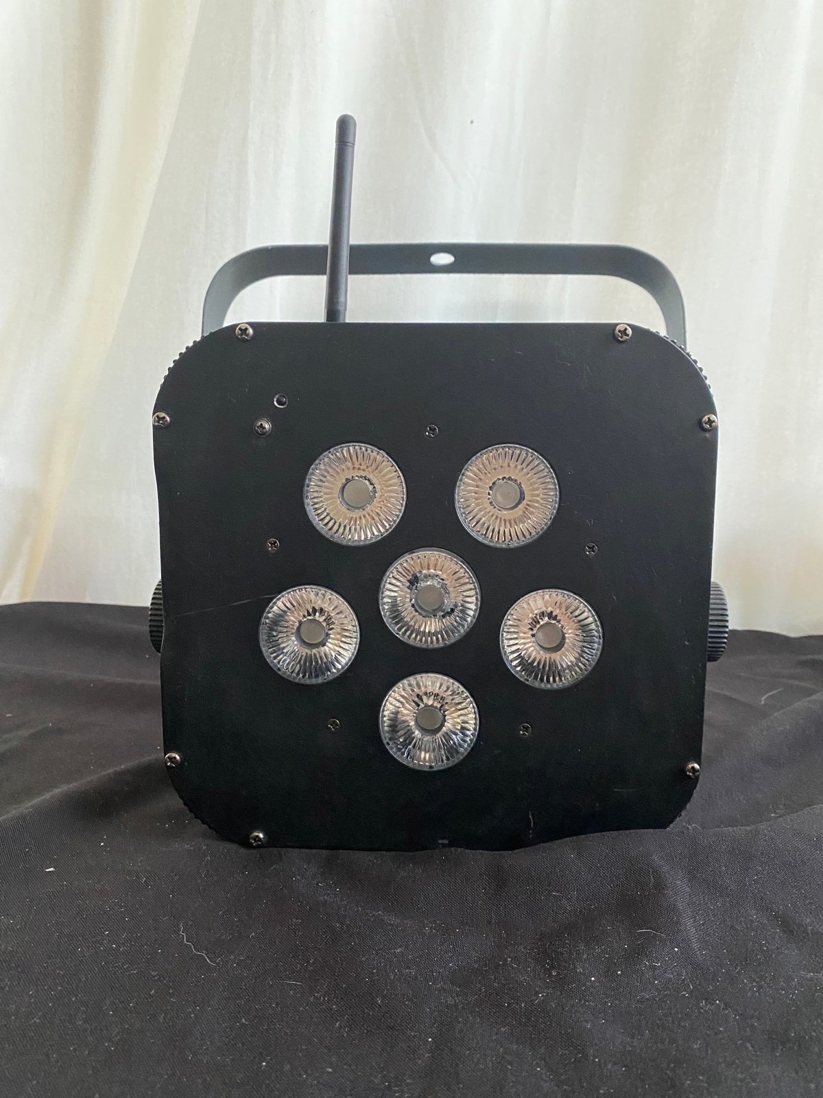 UV Wireless Rechargeable Blacklight 240V DMX Club DJ Light Purple Lighting FX