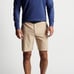 Peter Millar Golf Pullover Crown Sport Pina Skullada Print 1/4 Zip Medium Blue