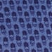 Peter Millar Golf Pullover Crown Sport Pina Skullada Print 1/4 Zip Medium Blue
