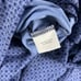 Peter Millar Golf Pullover Crown Sport Pina Skullada Print 1/4 Zip Medium Blue
