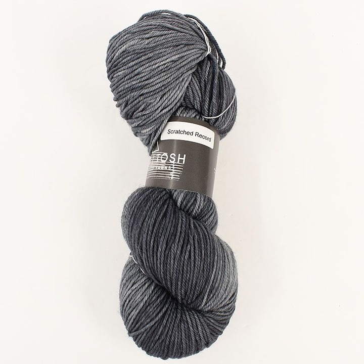 MadelineTosh Longrider DK Yarn Merino Wool 250 Yds Scratched Record Colorway