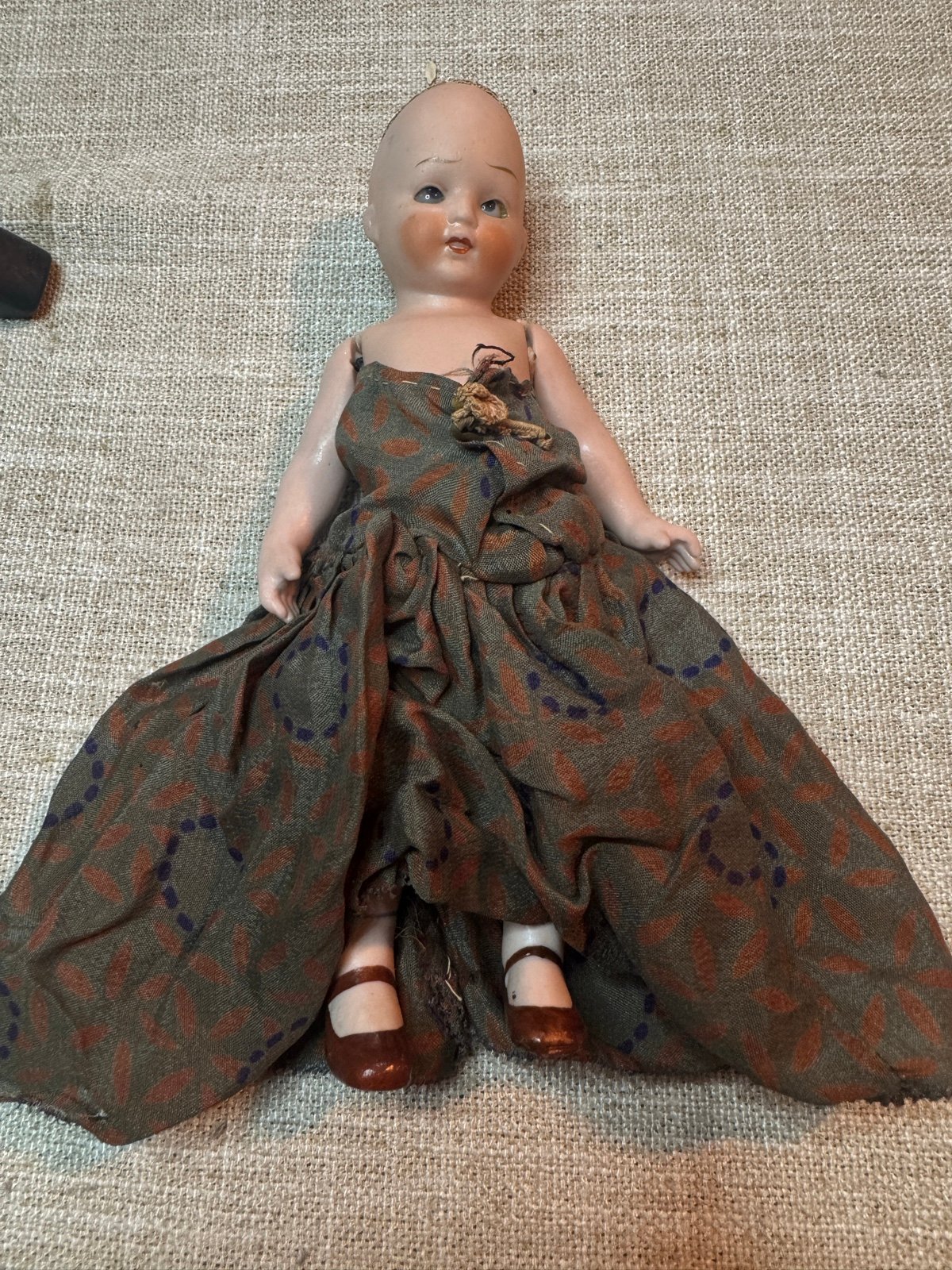 Antique Made in Germany jointed bisque doll