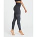 Spanx Women's Seamless Moto Leggings Stretch High Rise Solid Black Gray Size M