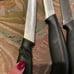 ONEIDA KNIFE SET In Wooden Block