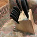 ONEIDA KNIFE SET In Wooden Block