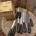 ONEIDA KNIFE SET In Wooden Block