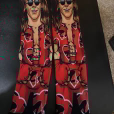 WWE EXTREMELY LIGHTLY USED SHAWN MICHAELS L/xl ROCK EM SOCKS