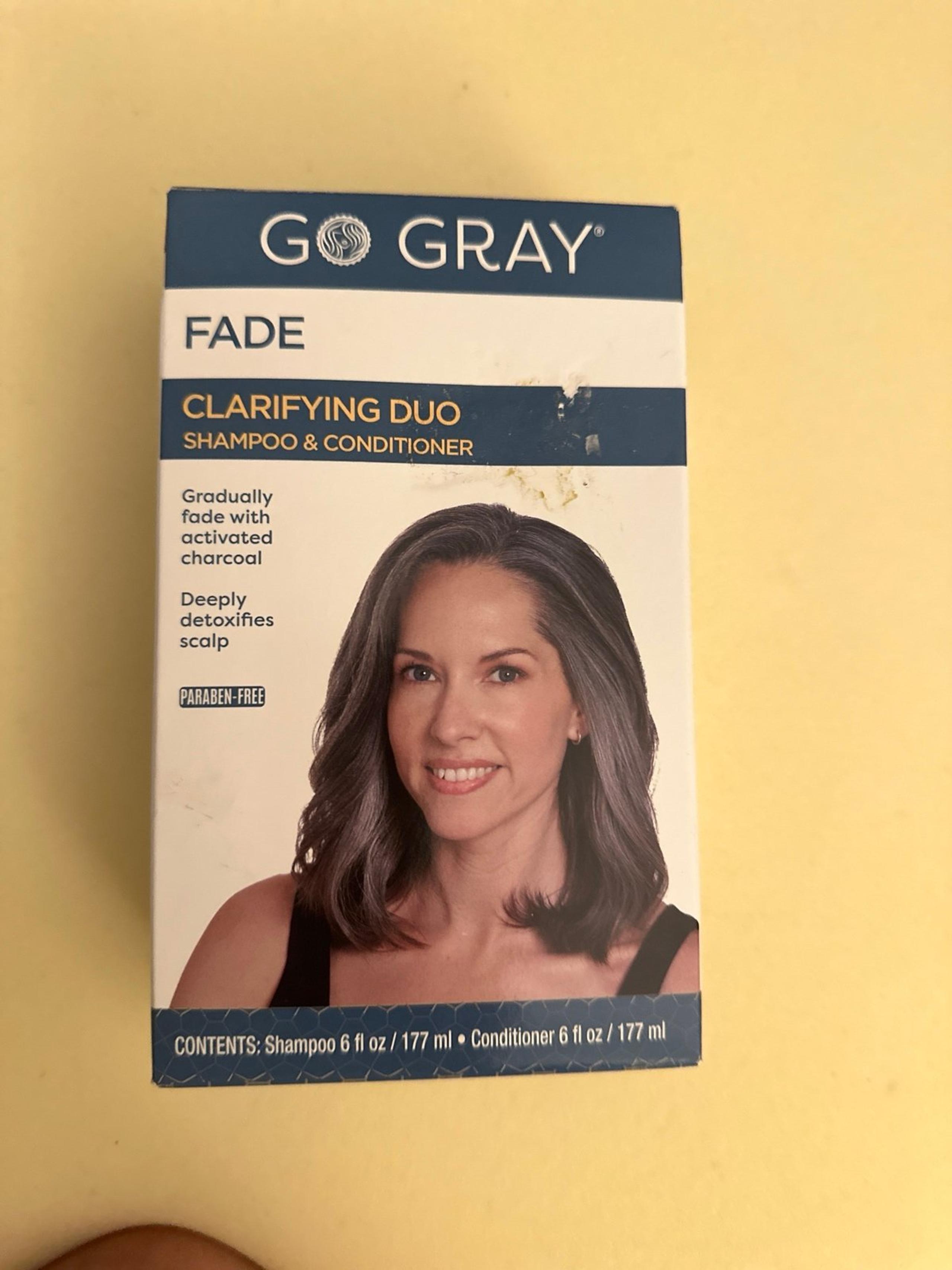 Go gray shampoo and conditioner