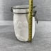 VINTAGE MILK GLASS WHEATON GLASS CANISTER MASON JARS W/ LID LOT OF 4