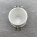 VINTAGE MILK GLASS WHEATON GLASS CANISTER MASON JARS W/ LID LOT OF 4