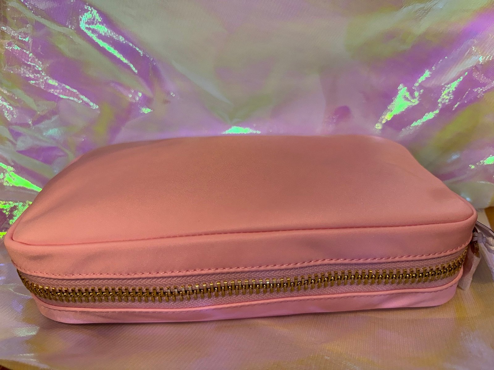 Stoney Clover Lane Small Flamingo Pouch