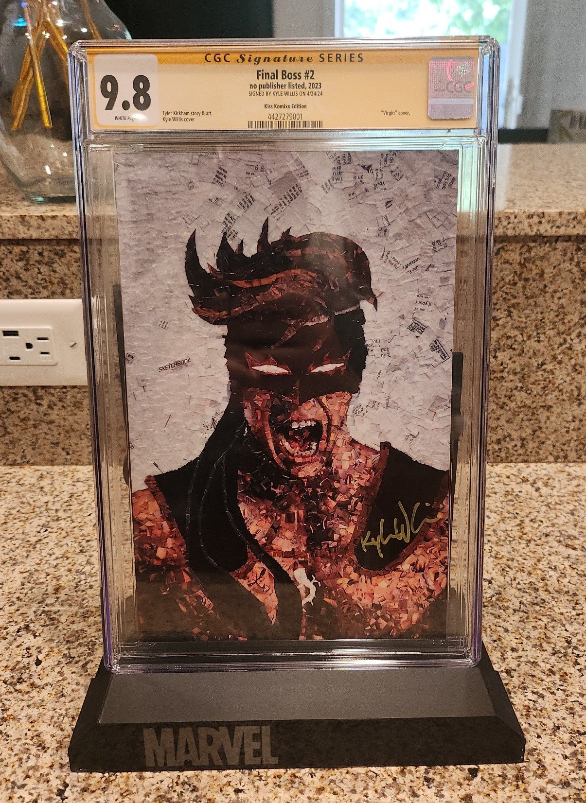 Final Boss #2 Exclusive Kiss Komixx Edition CGC 9.8 Signature Series