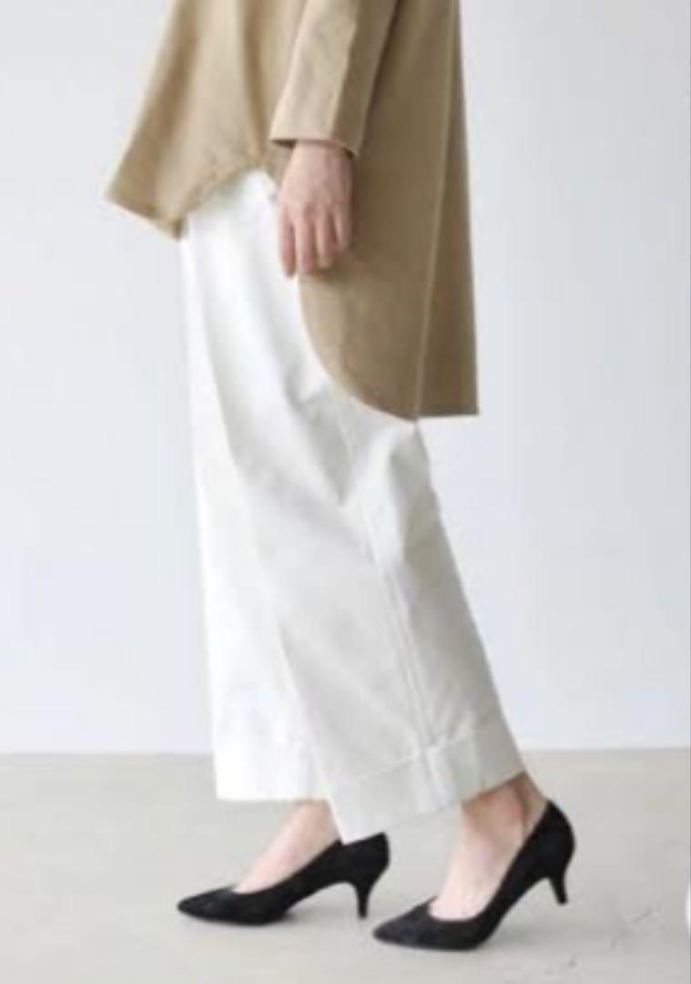 Luvourdays Wide Chino Pants 1 White