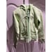 Rare Women’s LULULEMON Lime Green Scuba Hooded Full Zip Athletic Jacket Size 4